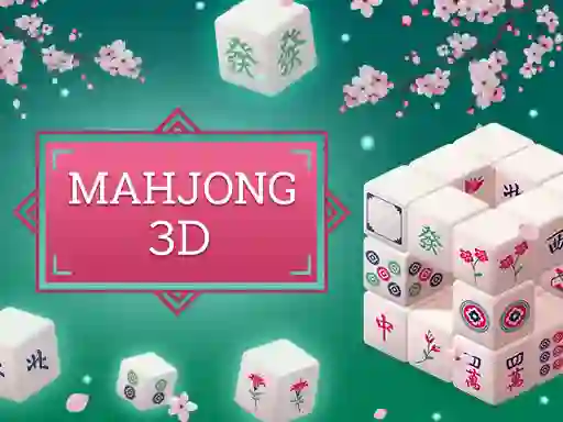 Leikur Mahjong 3d á netinu