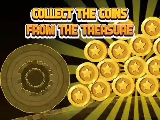Leikur Collect The Coins From The Treasure á netinu