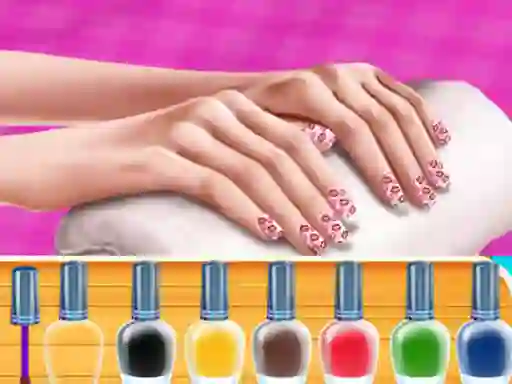 Leikur Elsa's Fashion Nail Art DIY Blog á netinu