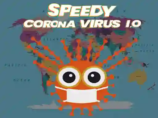 Leikur Speedy Corona Virus.io á netinu