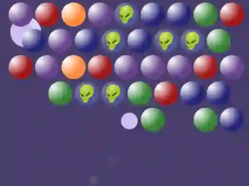 Leikur Aliens Bubble Shooter á netinu