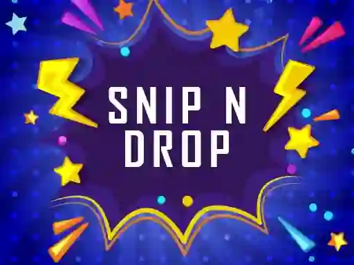 Leikur Snip n Drop á netinu