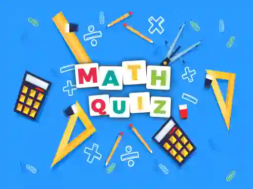 Leikur Math Quiz Game á netinu