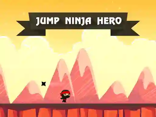 Leikur Jump Ninja Hero á netinu