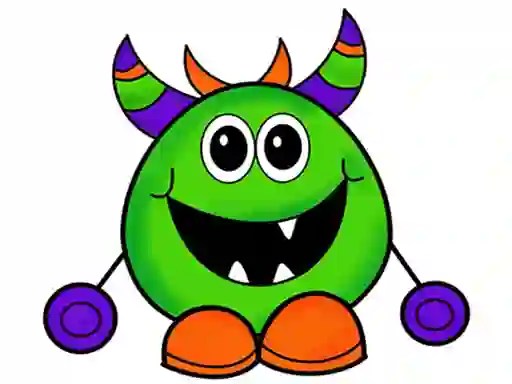 Leikur Monsters Memory Match á netinu