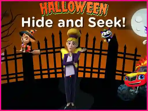 Leikur Halloween Hide & Seek á netinu