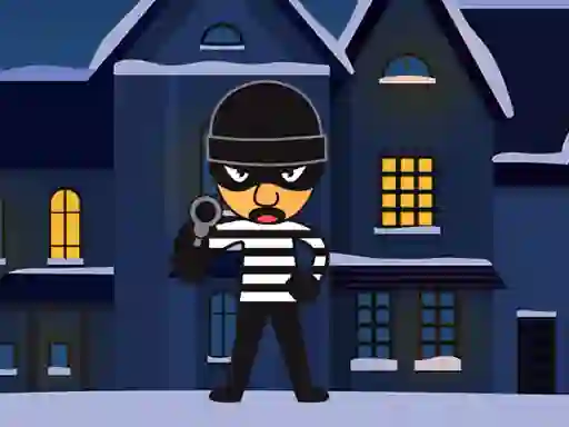 Leikur Robbers In The House á netinu
