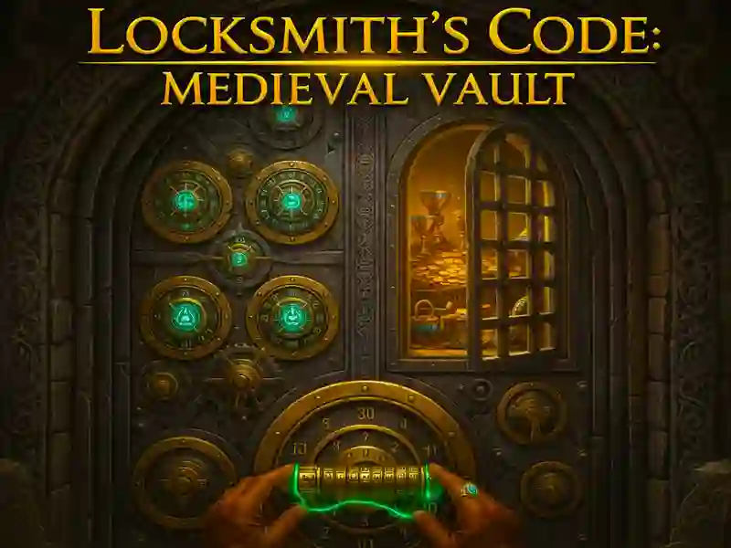 Leikur Locksmith's Code Medieval Vault á netinu