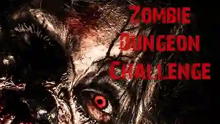 Leikur Zombie Dungeon Challenge á netinu