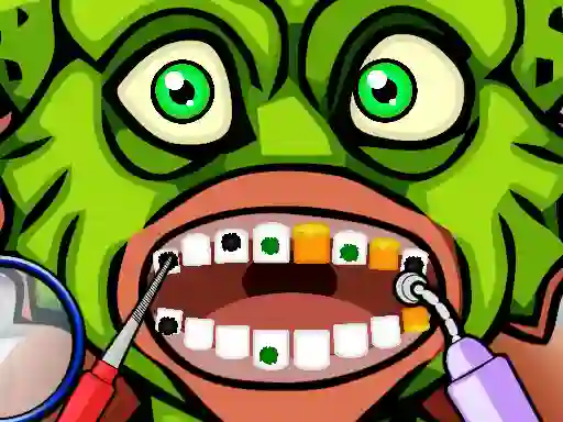 Leikur Halloween Dentist á netinu