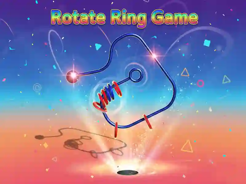 Leikur Rotate Ring Game á netinu