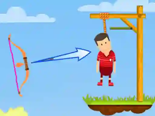 Leikur Gibbet - Archery game á netinu