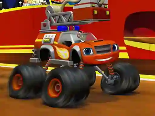 Leikur Blaze and the Monster Machines Jigsaw á netinu