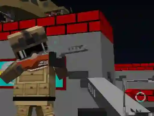 Leikur Pixel Gun Warfare á netinu