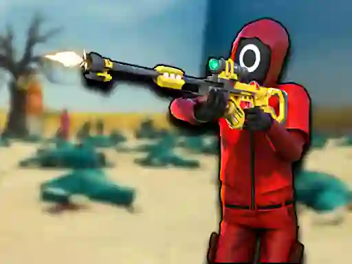 Leikur Squid Game Sniper Shooter á netinu