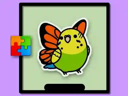 Leikur Cute Budgie Puzzle á netinu