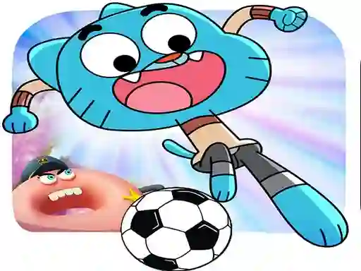 Leikur Gumball Soccer Game á netinu