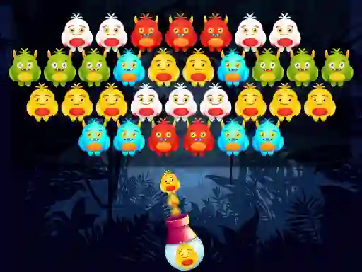 Leikur Monster Bubble Shooter á netinu