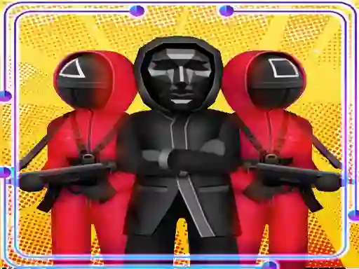 Leikur Squid Game - Clash Gang á netinu