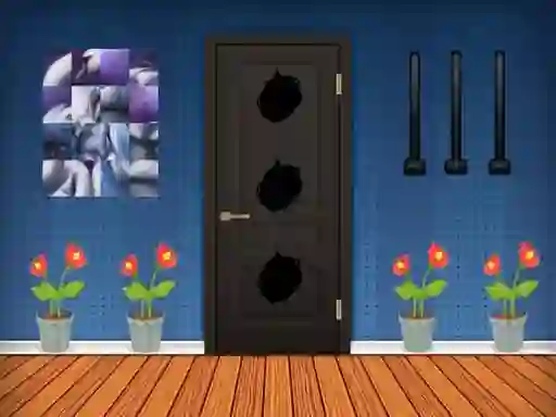 Leikur Metal House Escape á netinu