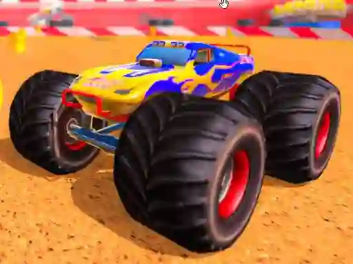 Leikur Monster truck Offroad Stunts á netinu