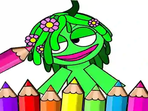 Leikur Sprunki Coloring Music Anime á netinu