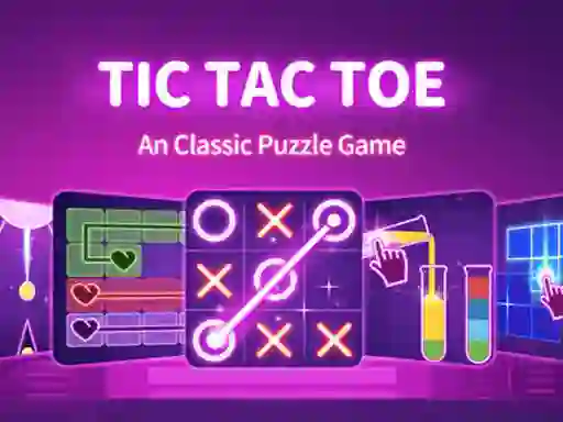 Leikur Tic Tac Toe: A Group Of Classic Game á netinu