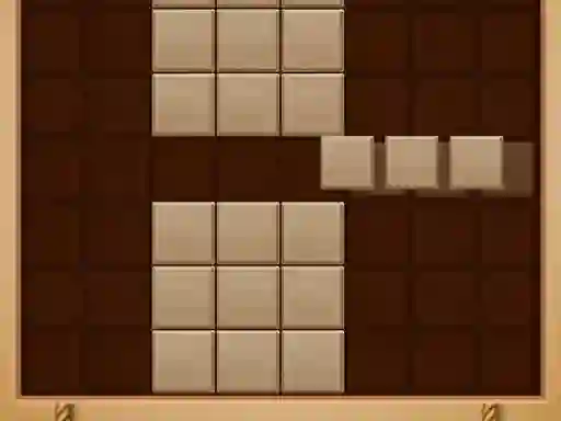 Leikur Wood Block Puzzle á netinu