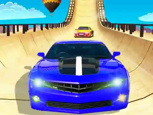 Leikur Ramp Car Stunts Racing á netinu