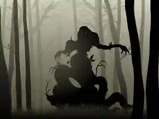 Leikur Evil Spirits Jigsaw á netinu