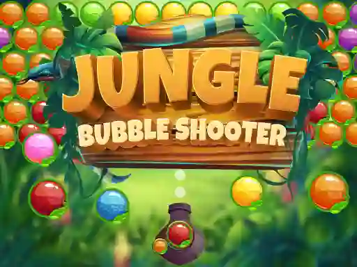 Leikur Jungle Bubble Shooter á netinu