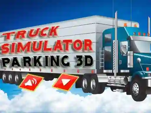 Leikur Truck Simulator Parking 3d á netinu