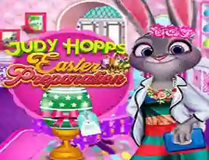 Leikur Judy Hopps Easter Preparation á netinu