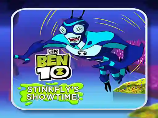 Leikur Ben 10 Challenge Stinkfly Showtime! á netinu