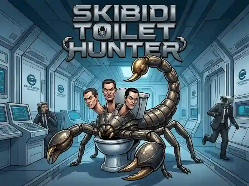 Leikur Skibidi Toilet Hunter á netinu