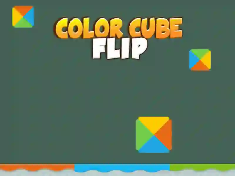Leikur Color Cube Flip á netinu
