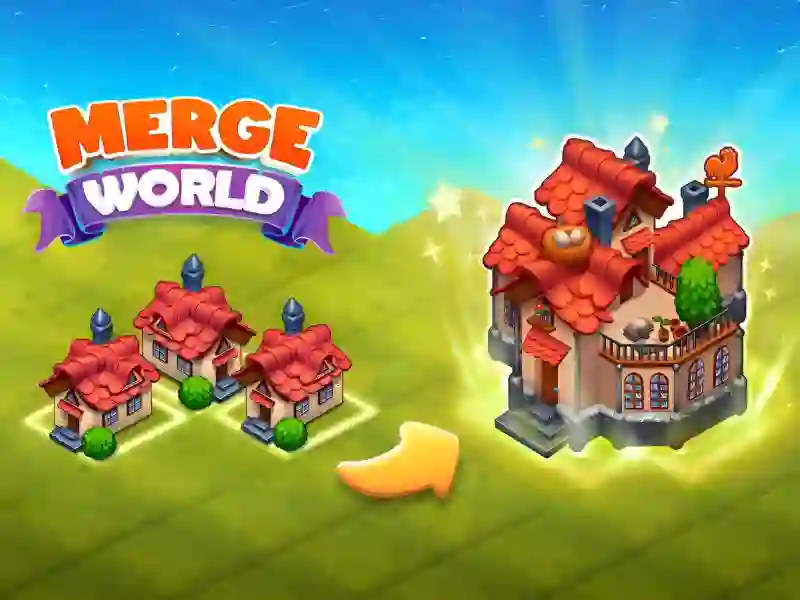 Leikur Merge World á netinu
