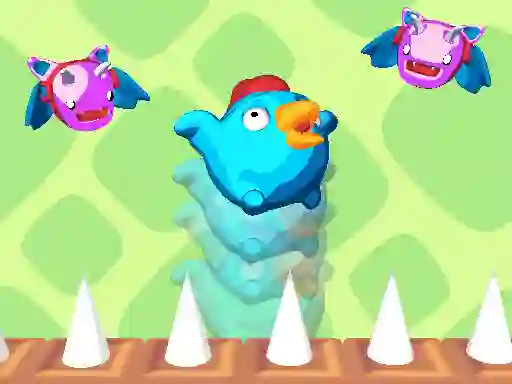 Leikur Bouncing Chick á netinu