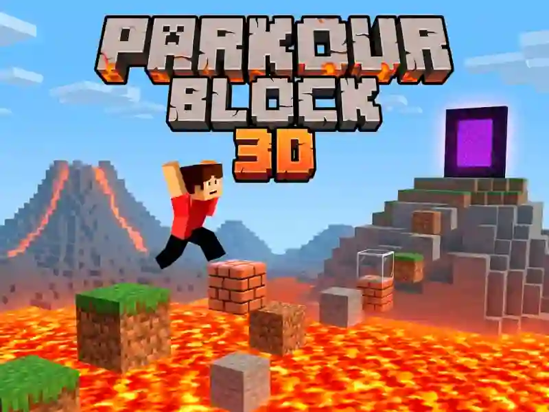 Leikur Parkour Block 3d á netinu