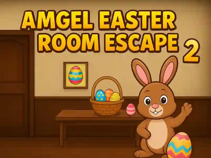 Leikur Amgel Easter Room Escape 2 á netinu