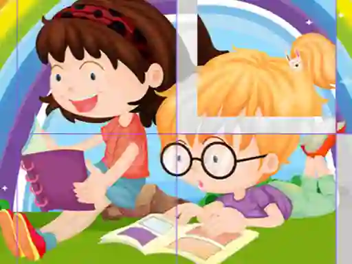 Leikur Puzzle Game Girls á netinu