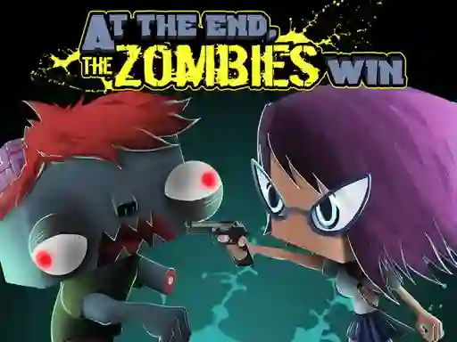 Leikur At the end, zombies win á netinu