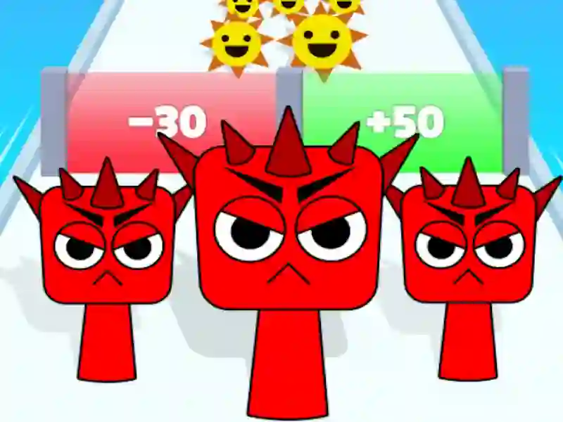 Leikur Sprunki Run á netinu