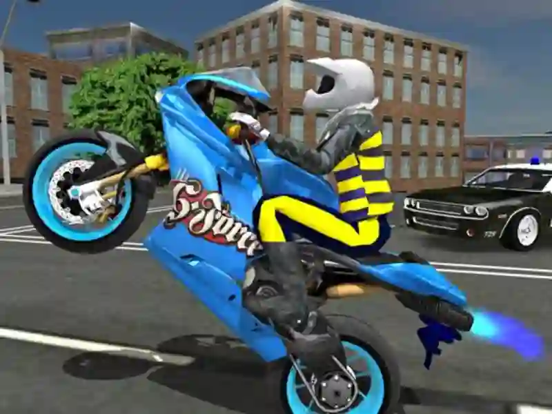 Leikur Sports Bike Simulator Drift 3d á netinu