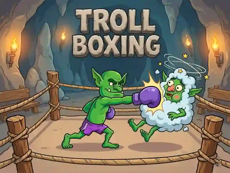 Leikur Troll Boxing á netinu