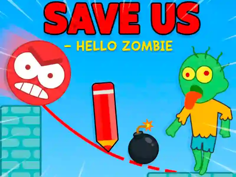 Leikur Save Us - Hello Zombie á netinu