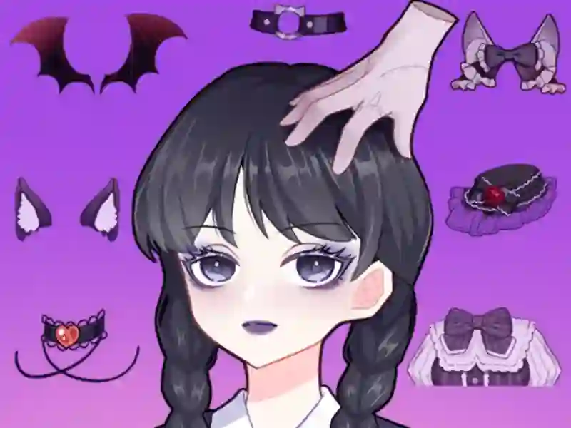Leikur Anime Avatar Creator á netinu