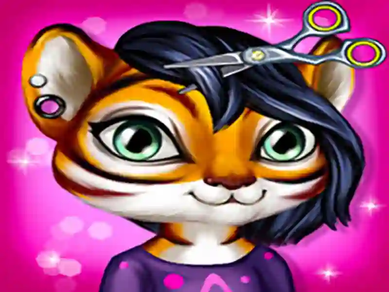 Leikur Cute Animal Hair Salon á netinu
