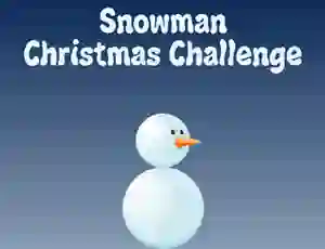 Leikur Snowman Christmas Challenge á netinu