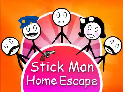 Leikur Stickman Home Escape á netinu
